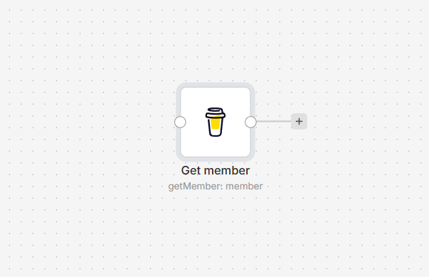 Buy Me a Coffee node on an n8n workflow canvas